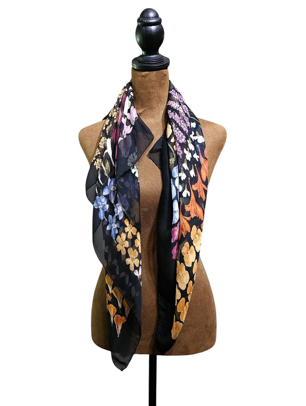GUCCI FLORA SCARF - Picture 4 of 14